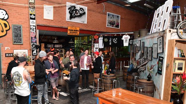 He’ll feel young again at Young Henry’s Brewery. Picture: AAP Image/Joel Carrett