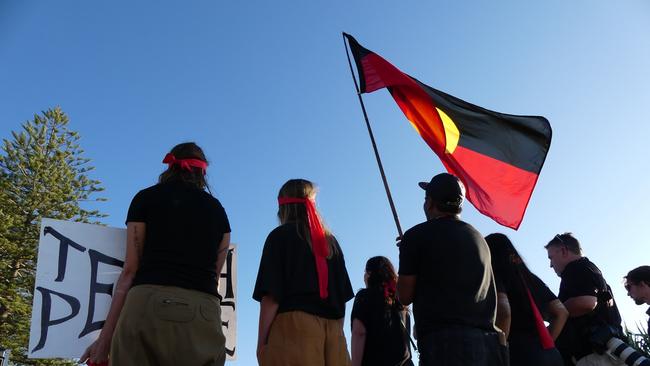 Black Lives Matter Protest in Byron Bay.