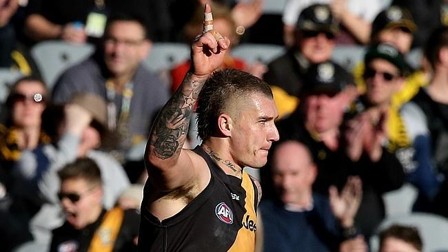 AFL Round 17: Richmond v Essendon Dustin Martin Picture: Wayne Ludbey