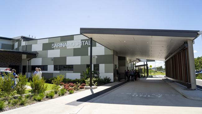 The new Sarina Hospital was opened on April 3, 2024. Photo: Contributed