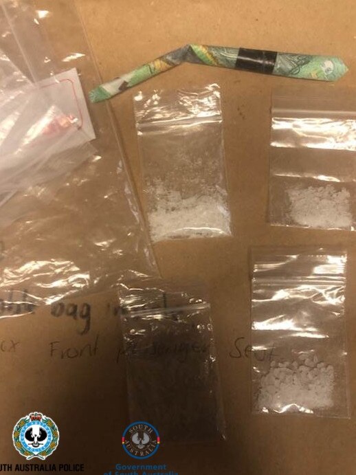 A Solomontown man has been charged with traffic and drug offences. Picture: SAPOL