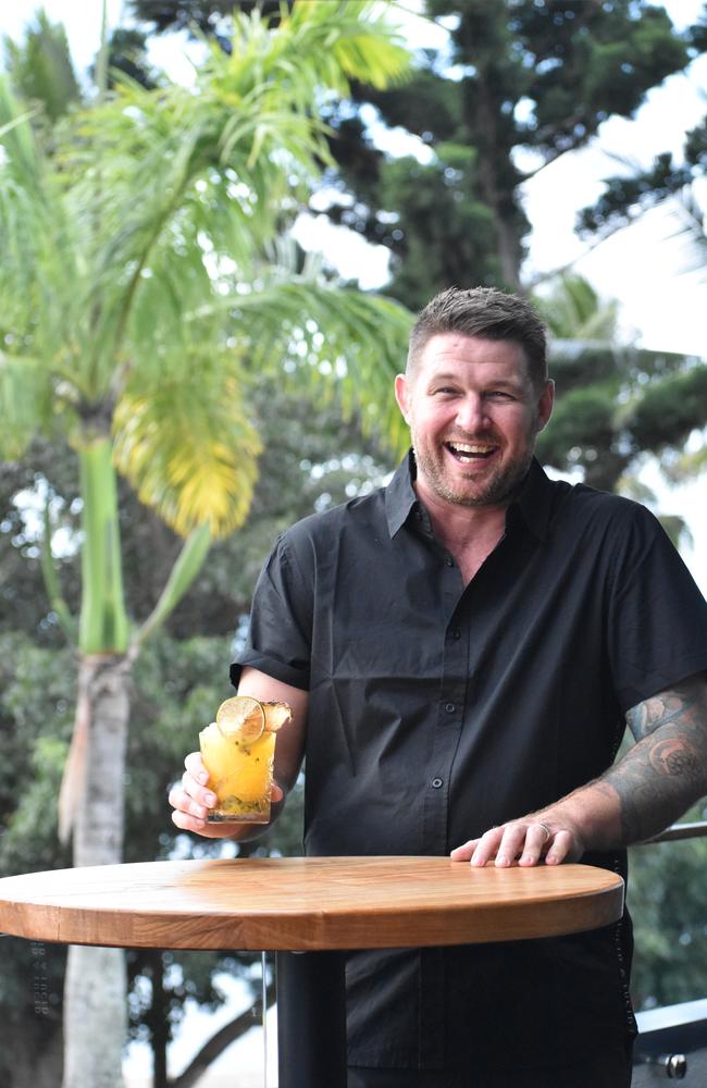 Whitsunday's Best Bartender Blair Frew of Paradiso Rooftop Bar and Restaurant. Picture: Kirra Grimes