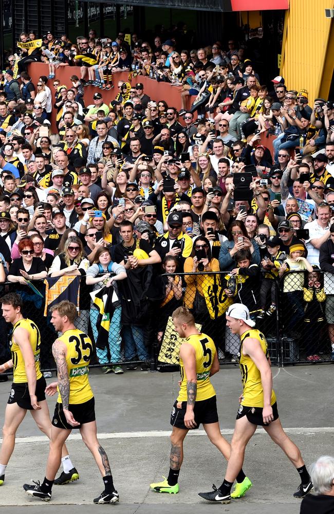 Tigers Open Training Session. Picture: Nicole Garmston