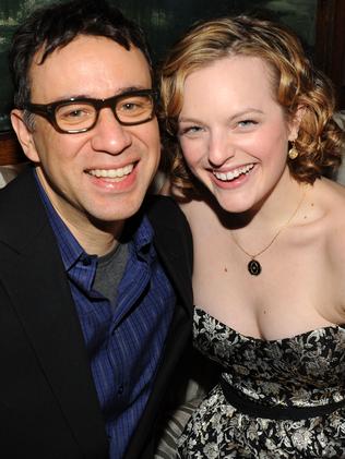 Fred Armisen and Elisabeth Moss were married just eight months. Picture: Getty