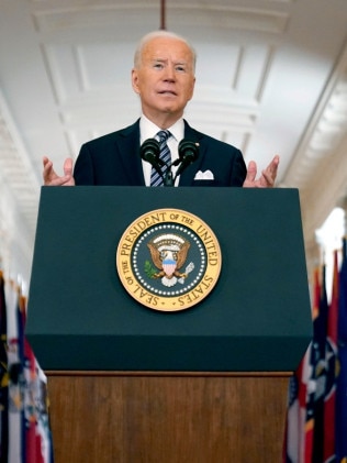 President Joe Biden has stressed the US-Australia alliance is as 'essential today as it ever has been' in a speech to mark the 70-year anniversary of the ANZUS treaty. Picture: AP Images