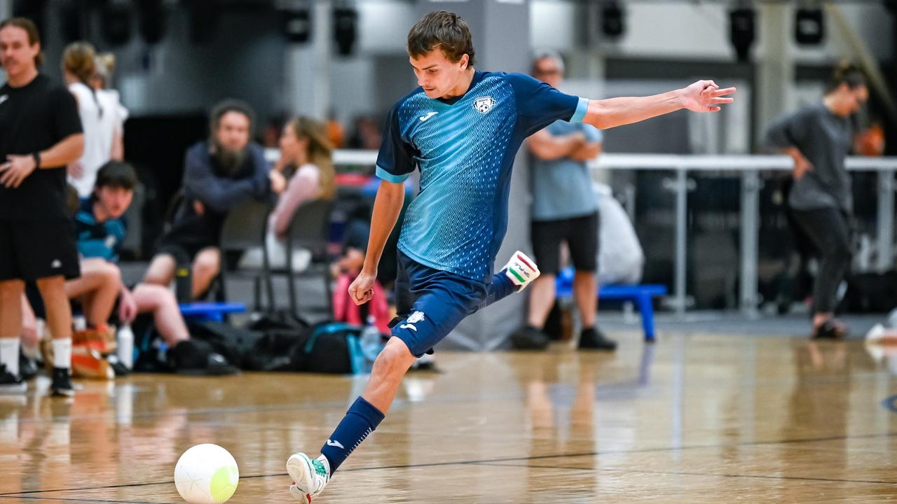 Sunshine Coast futsal wave player Riley McPhail. Picture: Nikki Grigg Photography