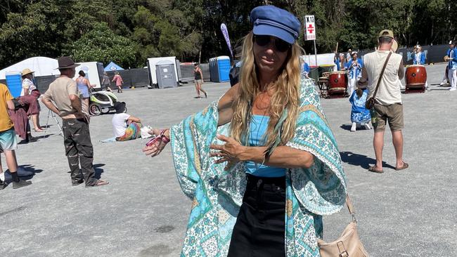 Dee at Bluesfest on April 8, 2023. Picture: Savannah Pocock