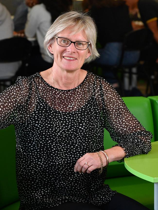 Australian Science &amp; Mathematics School principal Jayne Heath. Picture: AAP/Keryn Stevens