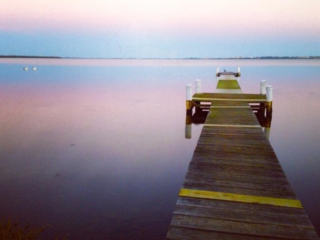 #snapcoast shot of Tuggerah Lakes Jetty by Instagram user preciousmomentsbychristine.