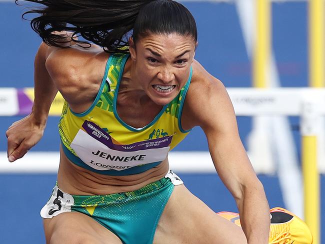 Michelle Jenneke clocked 12.68 seconds in the final of the 100m hurdles. Picture: Michael Klein