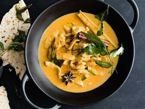 Chicken coconut curry.