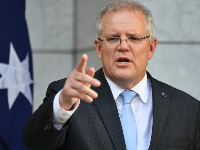 Prime Minister Scott Morrison has suggested the WHO could be given ‘weapons inspector powers’. Picture: AAP