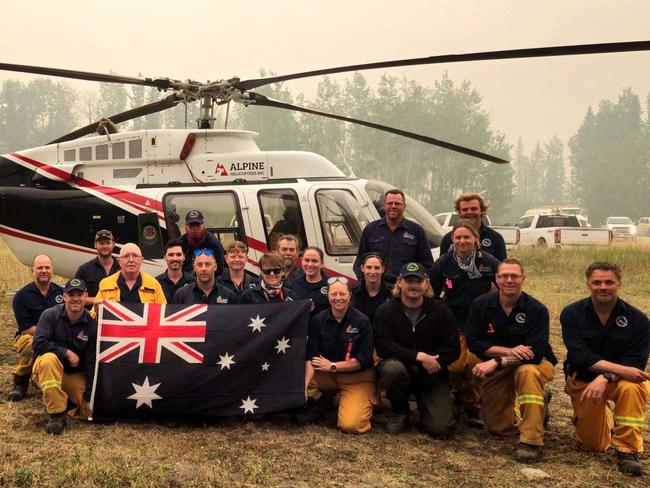 Stanthorpe's Hugh Strong is among a number of brave Australian's volunteering to help fight Canada's raging wildfires. Photo: Hugh Strong