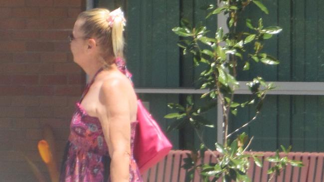 MORE TROUBLES: Cindy Chiquita Gram leaves Gympie Magistrates Court.