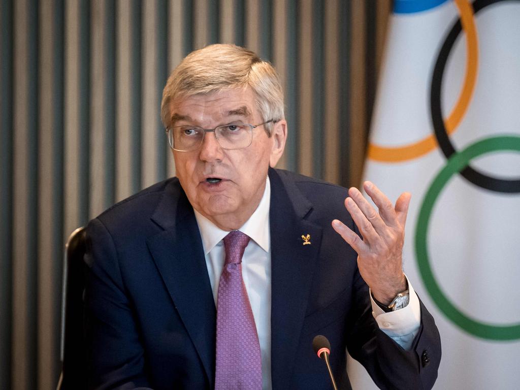 International Olympic Committee president Thomas Bach has responds to Queensland’s cut-price Olympic Games. Picture: Fabrice Coffrini