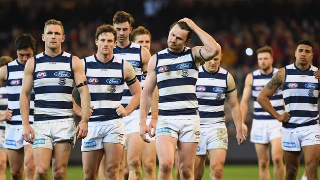 The Cats’ slow starts have been costly in recent finals. Pic: Getty Images