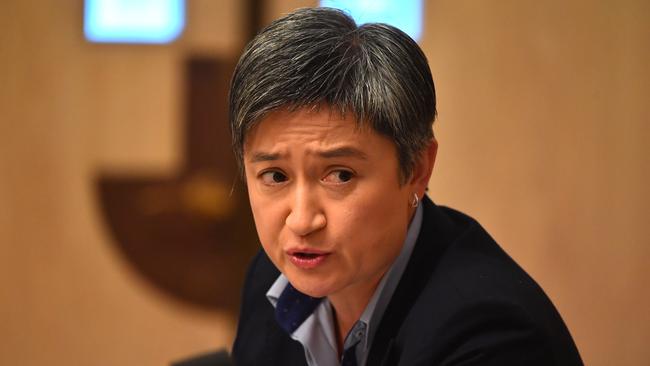 Senator Penny Wong threatened to take the issue to the floor of the Senate. Picture: AAP