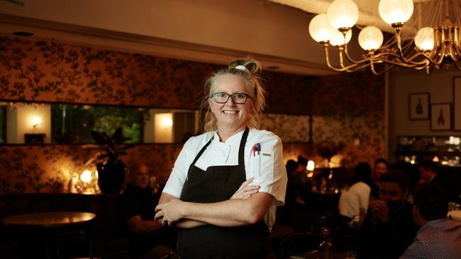 Bente Grysbaek, Pope Joan head chef. Picture: Kristoffer Paulsen.