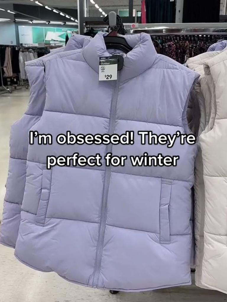 Kmart puffer vest womens on sale