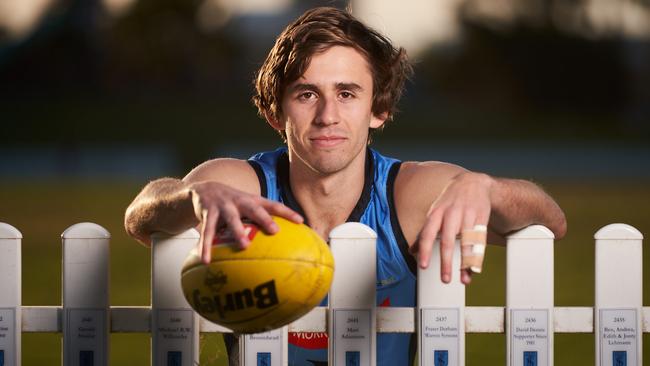 Late-bloomer Daniel Fahey-Sparks has starred for Sturt at senior level. Picture: Matt Loxton