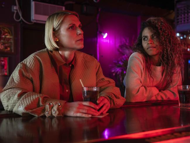 Thriller doyenne Claire Danes and Zazie Beetz are brilliant in the new Full Circle. Photo: HBO