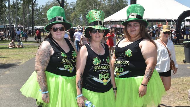 Erica Walsh, Tanya Griffiths and Shanaii Barnham- CMC Rocks 2023 Willowbank Raceway