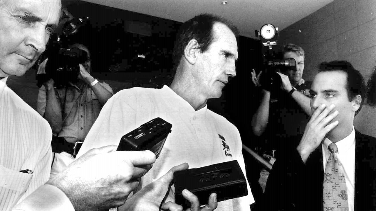 Bronco's coach Wayne Bennett IN 1995.