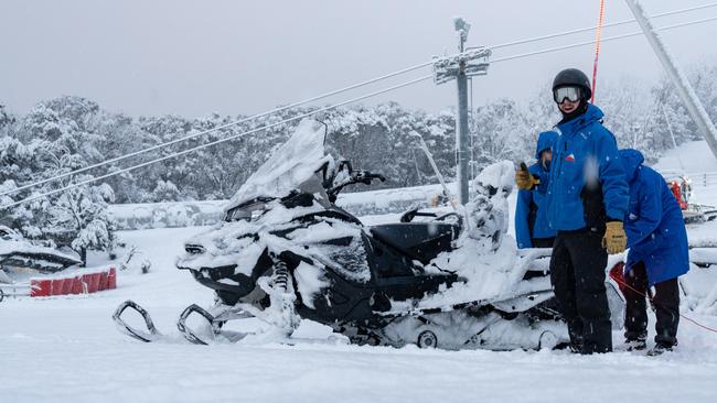 Snow has transformed Thredbo into a winter wonderland. Picture: Supplied