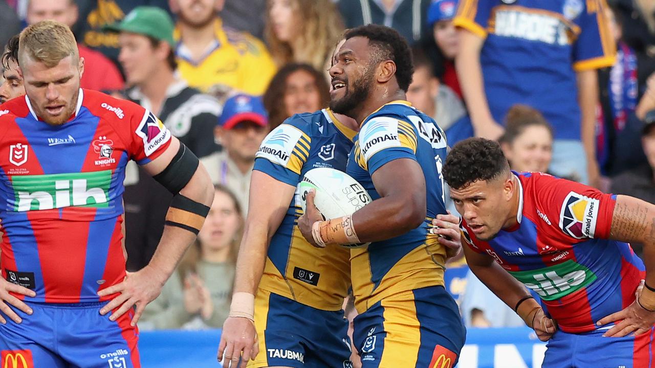 The Eels won big in Newcastle.