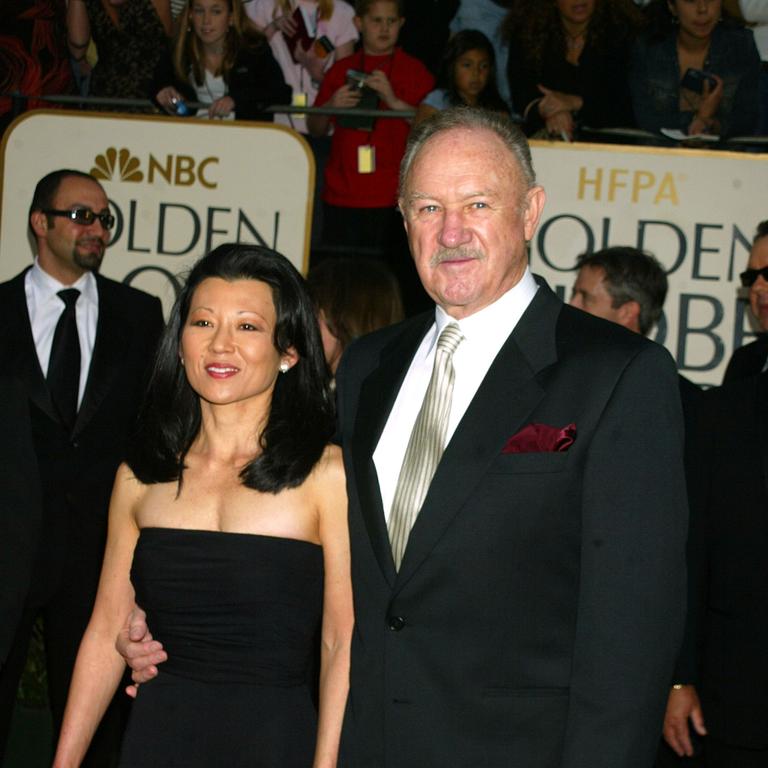 Gene Hackman and wife Betsy Arakawa. Photo by Jeffrey Mayer/WireImage