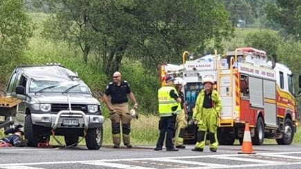 Crash at Bells Bridge. Photo: Frances Klein