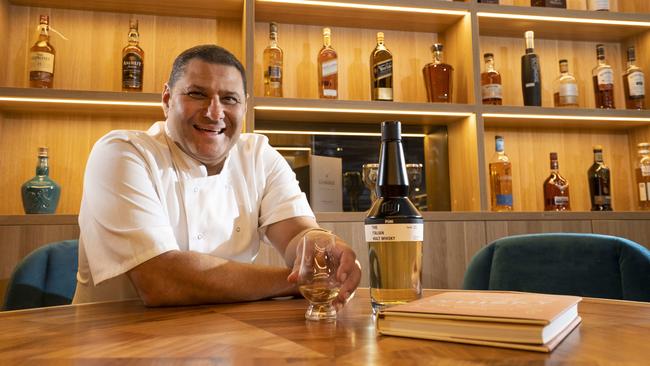 Enzo Marturano is introducing a private scotch room in his new Panania restaurant, a first for his restaurant chain. Picture: Matthew Vasilescu