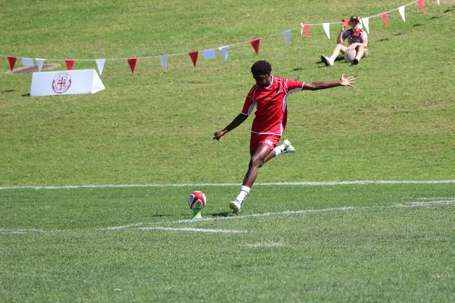 Derek Ahwang of Ipswich Grammar School.