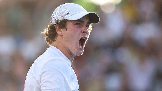 The next gen are here and they’re not backing down. (Photo by Martin KEEP / AFP)