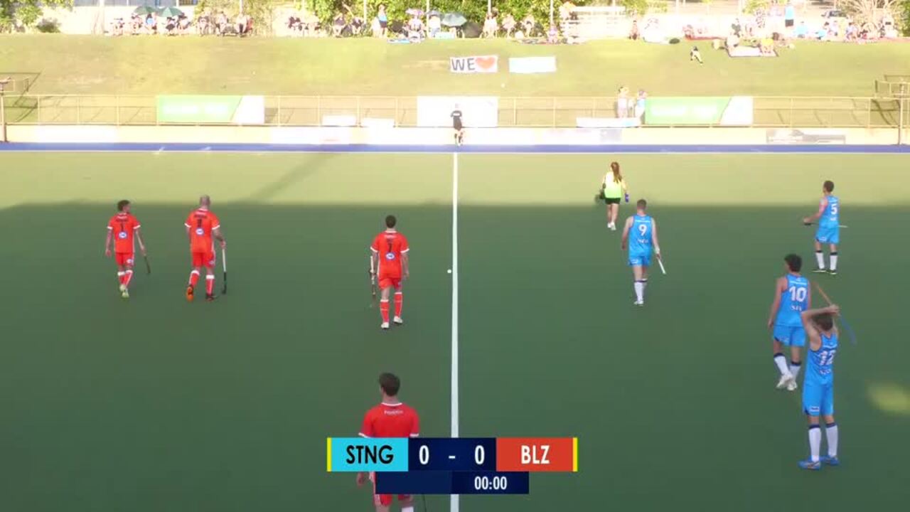 Replay: SRA Territory Stingers vs. Brisbane Blaze (Men) – 2024 Festival of Hockey Day 2