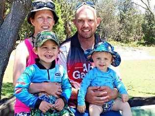 GOOD CAUSE: A high tea will be held to help fundraise for the family of little Daniel Finch (front, right). Picture: Contributed