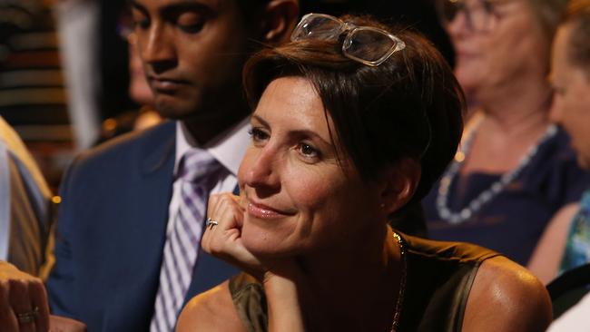 9/2/18: Emma Alberici at the ABC Annual Public meeting at Ultimo, Sydney. John Feder/The Australian.