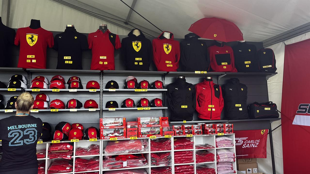 Australian Grand Prix 2023 F1 merchandise prices reach all time