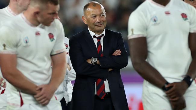 Eddie Jones will see out his deal with England’s Rugby Football Union. Picture: Getty Images