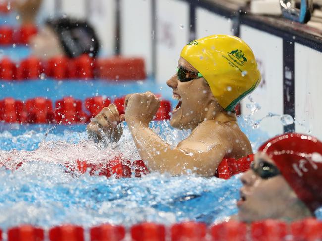 Cole was roared home by a vocal Aussie contingent in the crowd.