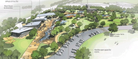 The water parklands is set to make Campbelltown a recreation and tourist destination.