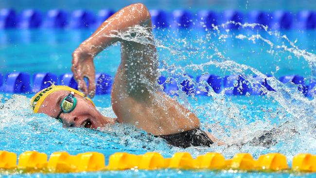 Ariarne Titmus swims personal best time but just misses medal at world ...