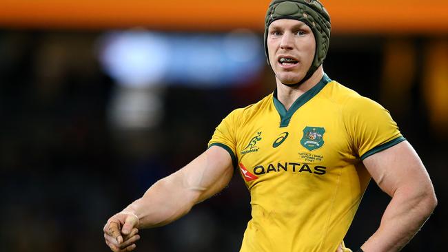 Former Wallabies captain David Pocock. Picture: Jason McCawley/Getty Images