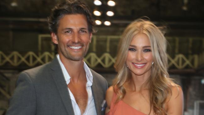 Former The Bachelor contestants Tim Robards and Anna Heinrich. Picture: Getty