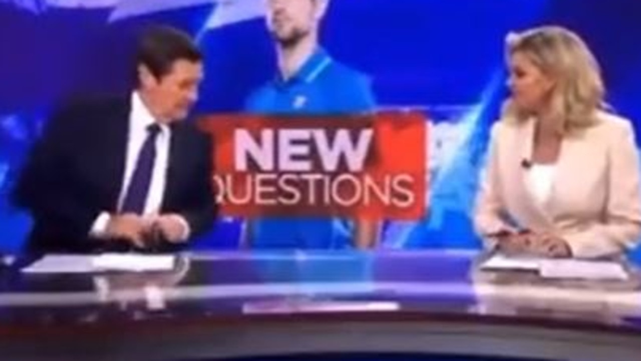 Bec Maddern, Mike Amor tertangkap mencemarkan Novak Djokovic di video Channel 7 yang bocor