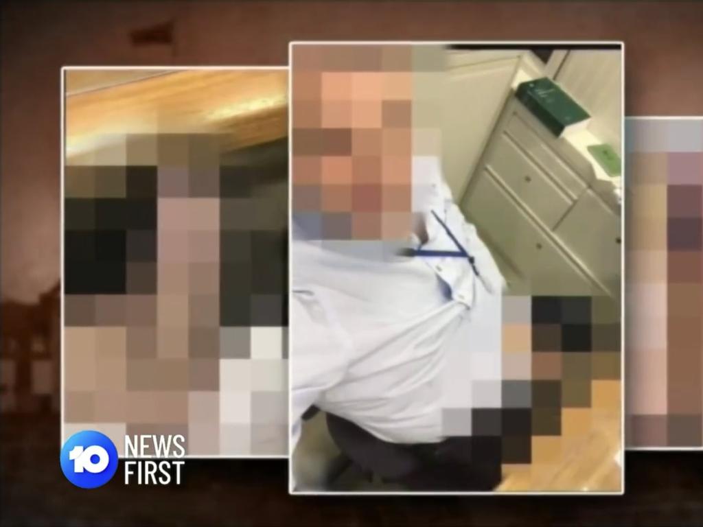 While some MPs have said the man needs ‘support’, other have said they’ve had a ‘gutful’ of the disrespect of women in Parliament House. Picture: 10 News First