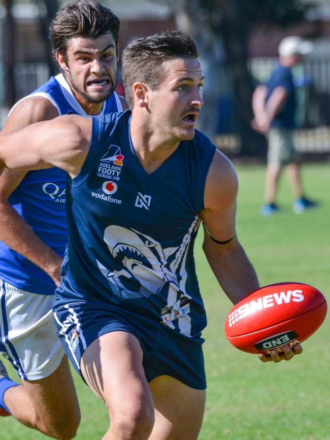 Henley’s Christopher Schwarz. Picture: AAP/Brenton Edwards