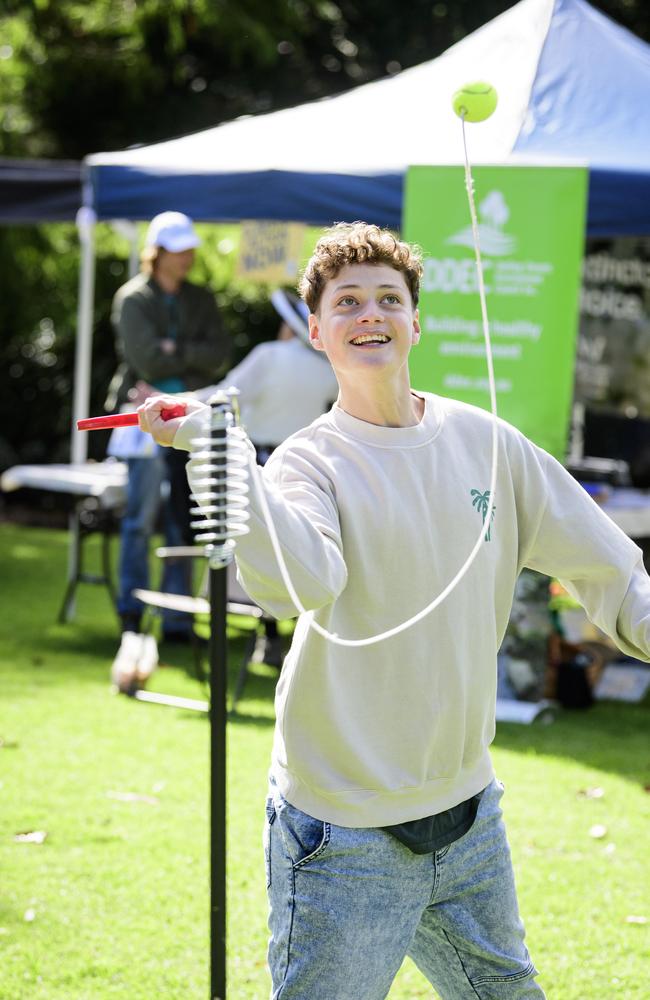 Aristotle Vahua at Toowoomba's World Environment Day celebrations at Lake Annand Park, Sunday, June 1, 2025. Picture: Kevin Farmer