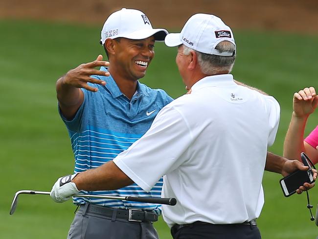 Masters 2015 Tiger Woods practice round: Former champ impresses with ...