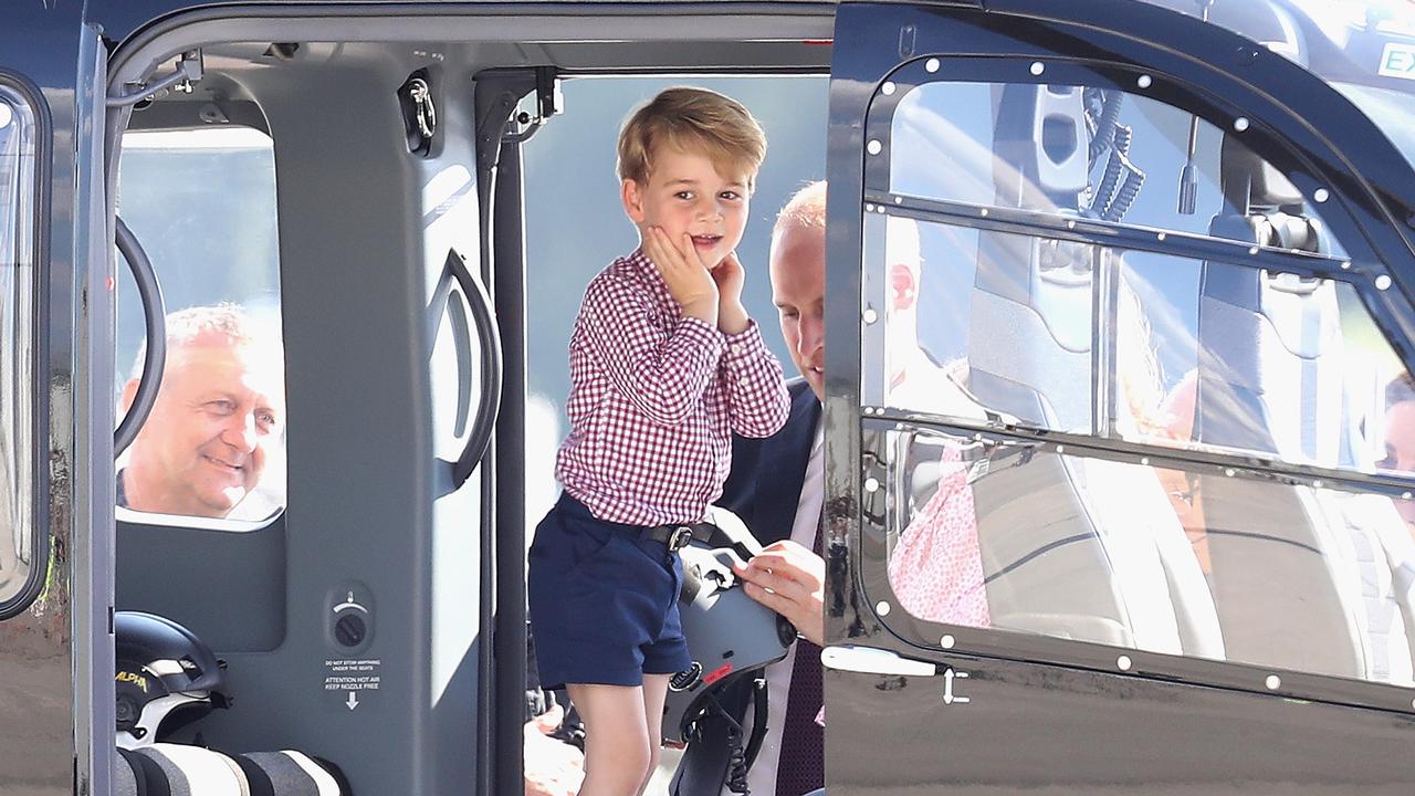 Prince George in Germany, 2017. Picture: Getty Images